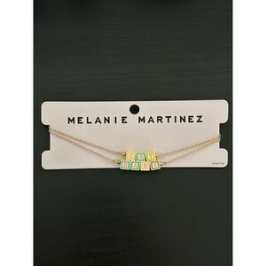 Melanie Martinez Cry Baby Blocks Necklace Set